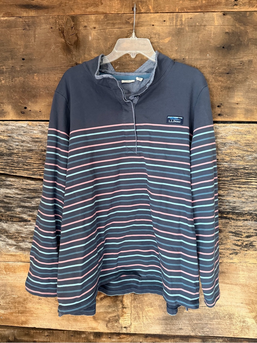 L.L Bean Quarter Button Up